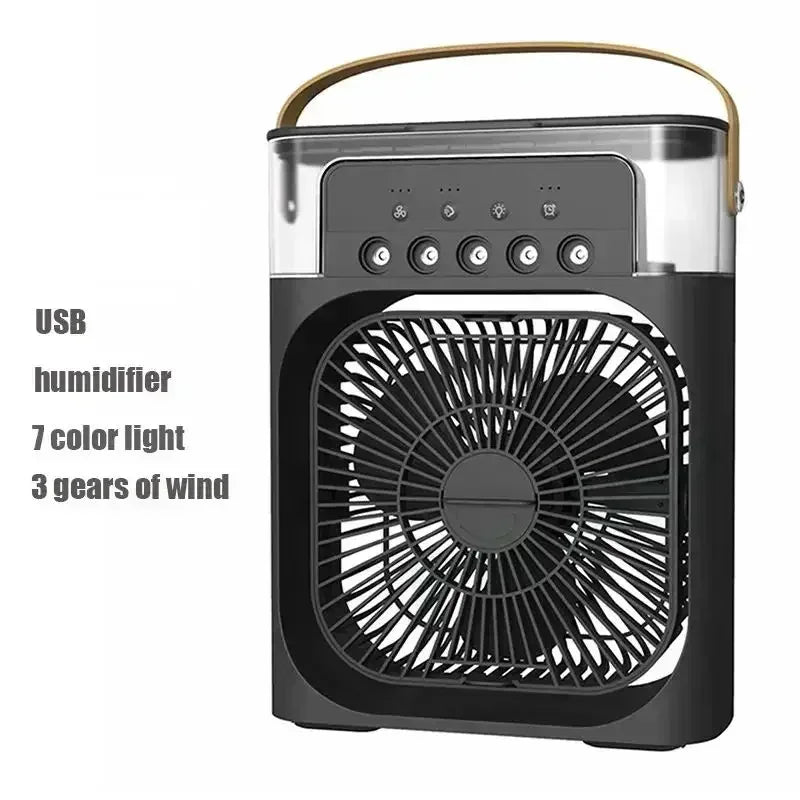 Rafraîchisseur d’Air Portable 3-en-1 Aura Fresh – Climatiseur Mobile, Humidificateur & Purificateur